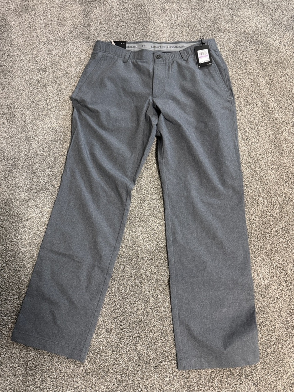 Under Armour Men's Charcoal Grey Performance Chinos